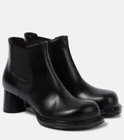 [Bottega Veneta] Bottega Veneta Cliff 50 leather ankle boots AU 9 black