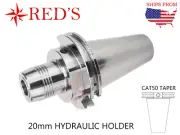 CAT50-HY20-81 20mm Hydraulic Chuck Tool Holder G2.5 25k RPM CNC mill CAT 50