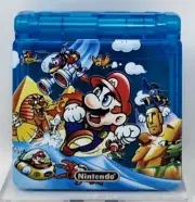 Super Mario Land GBA SP Shell diy handheld housing Backlit IPS 2 3 Color Cart