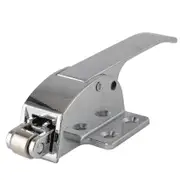 2x Stainless Steel Spring Loaded Walk In Freezer Cooler Door Handle Latch