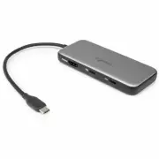 Rocstor Type-C to HDMI/USB-A 10GX2/Type-C 10G data/SD/TF/PD Charging with DP1.4