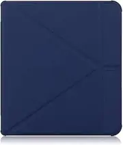 Case for Kobo Forma 8-Inch E-Reader Case, Premium PU Leather Slim Folio with Magnetic Closure and Auto Sleep/Wake Function for Kobo Forma 8" inch E-Reader 2018 - Premium PU Leather cove (Blue)