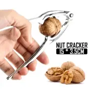 Stainless Steel Chestnut Cutter Pliers Nut Cracker Walnut Clip Nut Easy Opener