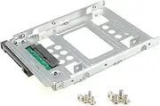 DSLRKIT 2.5" SSD to 3.5" SATA Hard Disk Drive HDD Adapter CADDY TRAY CAGE Hot Swap Plug