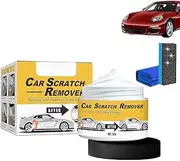 T-221A Polishing Compound & Scratch Remover With Sponge - Professional Car Repair Agent for All Finishes, Rubbing Compound