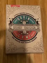 BRAIN WEIGHT TRAINING GAME TO BULK UP YOUR BRAIN (NEW IN BOX)
