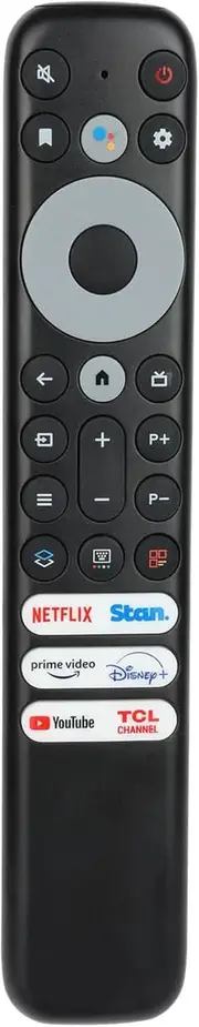 Replacement Remote Control for TCL 4K & 8K Smart TVs - RC902V FAR1/FMR2 Compatible (No Voice Function)