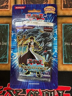 Yugioh Duelist Pack Kaiba 1st Edition Blister Pack (x2 Packs) New Sealed