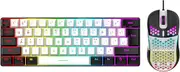 Wired Gaming Keyboard and Mouse Combo, RGB Multi Color Backlit Mechanical Feel Keyboard Mouse Set, 61 Keys Ergonomic Keyboard and Optical Mouse for Windows OS X Laptop PC Gamer