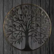20-Inch Tree of Life Wall Art, Metal Wall Art Decor, Steel Roots Decor Perfect F