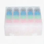 ColorSpool 50-Piece Universal Sewing Machine Bobbins Set with Case