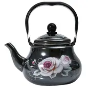 Vintage Enamel Tea Kettle Enamel Teapot Tea Kettle Home Storage Kettle Home Supplies