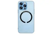 Orco Leather Case Cover Magsafe for iPhone 13 Pro Max (Blue)