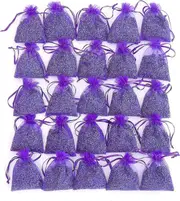 Bag Of 25 Sachets Dried Lavender Flower Lavender Sachets Compatible With Drawers And Closets-437