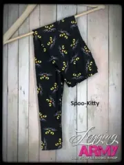 Spoo Kitty - Kids Legging Army Leggings- S/M Fit Ages 4-7