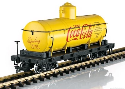 LGB 40810 Coca-Cola Tank Car w/Metal Wheels, Collection Item Coke sosTrains