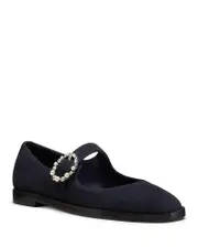 Stuart Weitzman Women's Loralei Mary Jane Flats