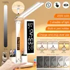 LED Reading Table Lamp Dimmable Touch Study Bedside Night Light USB Rechargeable