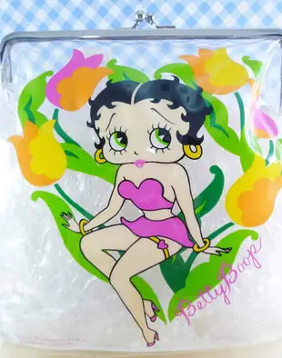 【震撼精品百貨】Betty Boop 貝蒂 後背包-透明白色 震撼日式精品百貨