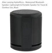 Altec Lansing HydraMicro - Waterproof BluetoothSpeaker, Lightweight & Portable.