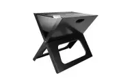 Wildtrak™ Ironside 50CM Folding Firepit Grill with Stainless Grill in Handy
