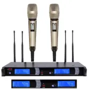 Pro SKM9000 Handheld True Diversity UR4D Digital Wireless Microphone System