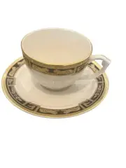CARTIER L’Art Art Deco Panther Coffee Tea Cups And Saucers! 9 Available