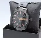 NEW AUTHENTIC DIESEL ARMBAR BLACK ROSE GOLD MEN'S DZ1767 WATCH