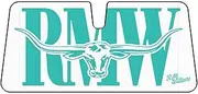 R.M. Williams Front Sunshade Aqua Logo WSRM23-AQU