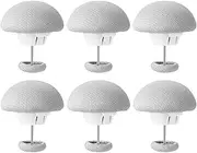 Compact Duvet Clips, 6X Anti-Slip Tightener Holders for Tablecloths, Multi-Functional Portable Sheet Fasteners Clamp for Thick Fabrics, Quilts, Back Cushions