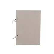 Sketch Book 32K 160 GSM Linen Hard Cover Art Drawing Loose Leaf Sketchbook