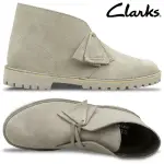 CLARKS ORIGINALS DESERT ROCK BOOT 沙色麂皮男鞋