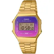 Casio A168WERG-2A Gradated Hues Digital Quartz Gold Vintage Collection Men Watch