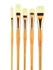 Princeton Series 5400 Refine Bristle Long Handle Brushes