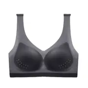 Ultra-thin Ice Silk Bra Seamless Wireless Underwear Removable Pad Sports Yoga