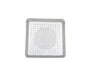 Pizza Pan Square Non-Stick Aluminium Alloy 8 Inch-16 Inch Heat Resistant Punching Pizza Baking Pan Tray Kitchen Tools for Home 13Inch