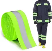 Sekonow 2'' x 59ft Reflective Tape for Clothing, High Visibility Reflective Fabric Tape Reflective Strips, Sew on Reflective Ribbon Patch Straps Bands for Safety Running Gear Clothes
