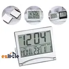 Digital Alarm Clock Portable Travel Alarm Clock Desk ClockCalendar Temperature