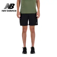 在飛比找PChome24h購物優惠-【New Balance】吸濕排汗短褲_男性_黑色_MS41