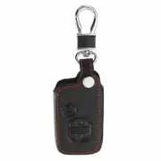 New Leather Case Cover For Toyota Prado Crown Reiz Remote Smart Key 3 Buttons