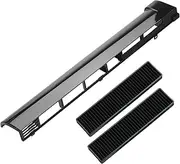 MDX61912701 Replacement Microwave Vent Grille Kit for LG AP5202555, 2119394, AH3535252, EA3535252, LMV2031ST, LMH2016ST, LMHM2237BD, LMHM2017SB Come with Microwave Filter 5230W1A003A(2PC)