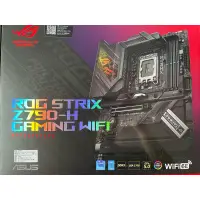 在飛比找蝦皮購物優惠-ROG Z790-H 9.9成新 使用半年升級換下 保固至2