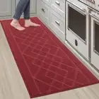 Kitchen Runner Rug 20”x59” Washable Non Slip Kitchen Mats for Floor Absorbent...