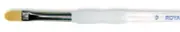 Soft-Grip Golden Taklon Filbert Brush Size 6