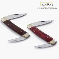 在飛比找momo購物網優惠-【NoBox】雙刃口袋刀 Double Blade Pock