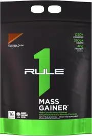 Rule1 R1 Mass Gainer High Calorie Weight Gainer Supplement 5.20 kg, Chocolate...