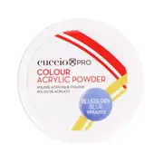 Cuccio Colour Color Acrylic Powder, Blueberry Blue, 1.6 Oz