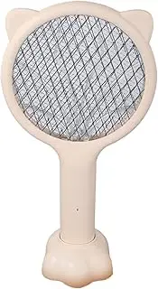 Electric Fly Swatter Racket - USB Charging Fly Zap Racket - Portable Handheld Swatter for Home Commercial Camping Garden Porch Kitchen Backyard Restaurant