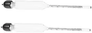 Hoement Versatile 2 Pcs Milk Hydrometer Accurate Lactate Measurement Tool for Kitchen Density Meter