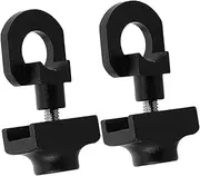 GAROZATION 2pcs Aluminum Alloy Bike Chain Adjuster for Single Speed Folding Bikes Quick Chain Tensioner Sturdy Construction